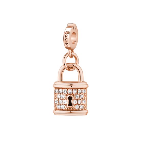 Charm Rosato Donna Storie in Argento Cubic Zirconia RZ005 - RZ005